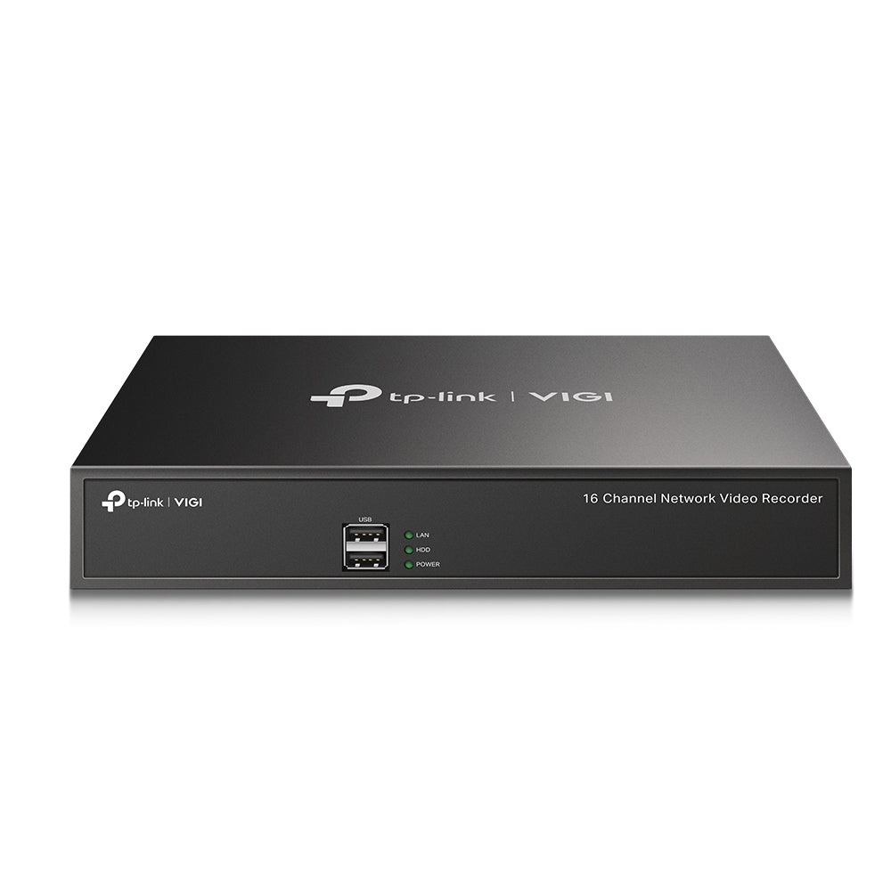 TP-Link VIGI NVR1016H 16-Channel 4K NVR | H.265+ Compression, Remote Monitoring, Two-Way Audio 24/7 Recording CCTV NVR TP LINK TPLINK