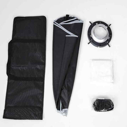 Triopo 20 x 90cm / 30 x 120cm / 60 x 90cm Rectangular Quick Collapsible Bowens Mount Softbox, Strip Box with Beam Grid for Studio Light, Camera Photography & Videography