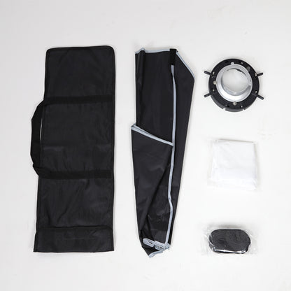 Triopo 20 x 90cm / 30 x 120cm / 60 x 90cm Rectangular Quick Collapsible Bowens Mount Softbox, Strip Box with Beam Grid for Studio Light, Camera Photography & Videography