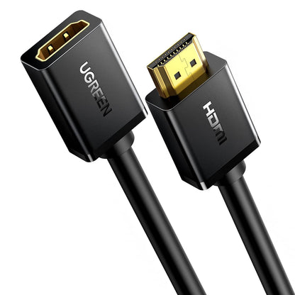 [CLEARANCE] UGREEN 4K HDR 1080P 60Hz HDMI Male to HDMI Female 2-Meter Gold Plated Extension Cable with 18Gbps Transfer Speed | 10142