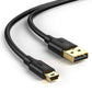 UGREEN USB 2.0 A Male to 5-Pin Mini USB Male Gold-Plated Data Cable 480Mbps for PC, Laptops, Smartphones (Available in 0.25M, 0.5M, 1M, 1.5M and 3M) | 10353, 10354, 10355, 10385, 10386