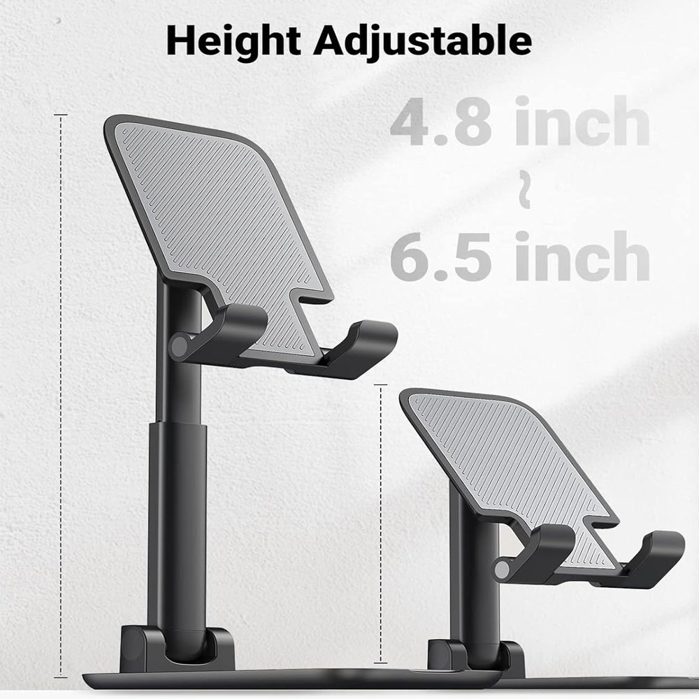 UGREEN Universal Travel-Friendly Foldable and Adjustable Mini Phone Stand, Fit for 4 to 7.2" Devices and with 44mm Lifting Height for Smartphones - White, Black | 20434 20435