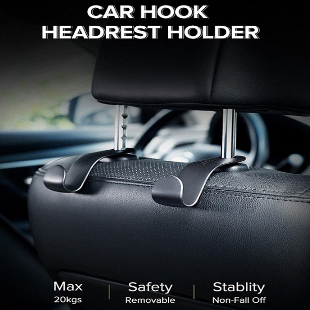 Ugreen 2pcs Universal Headrest Hook Car Organizer Seat Hangers