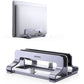 Ugreen Aluminum Vertical Laptop Stand with Dual Adjustable Slots for Desktop, Laptop, Tablet, Smartphone, iPad, MacBook | 60643