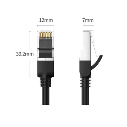 [CLEARANCE] UGREEN Cat6 24AWG U/UTP RJ45 Ethernet Network Cable (15 Meters) with 1000Mbps Transmission Speed, Pure Copper Core, Gold-Plate Contacts for PC, Laptop, TV, Router, Modem, Repeater, Switch, etc. | 60818