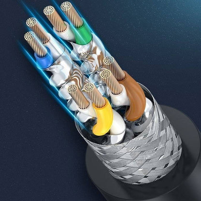 [CLEARANCE] UGREEN 2-Meters 25Gbps Cat8 S/FTP Pure Copper RJ45 Ethernet Network Cable for MacBook, iMac, PC, Laptop, Router, Modem, Smart TV, PS5/PS4/PS3, Xbox One/360, etc | 70329