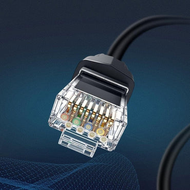 [CLEARANCE] UGREEN 15 Meters CAT8 RJ45 Ethernet Patch Network Cable with 40Gbps Data Transmission Speed, 2000Mhz Bandwidth, 26AWG S/FTP for Computers, PC, Laptop, Routers, Switch, Modems, Hubs, Network Adapters, Printers & Game Consoles | 80727