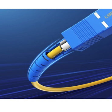 [CLEARANCE] UGREEN 3 meters LC-LC Single Mode Patchcord Fiber Optic Jumper Network Cable for WiFi Modem, Switch, Telephone and more | 70663