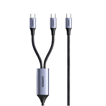 UGREEN 2 Meters USB-C to USB-C PD Fast Charging Nylon Braided Cable with 140W 480Mbps | L533 (75733)