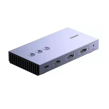 UGREEN Dual HDMI Input Video Capture Card 4K 30fps with 3.5mm Microphone Headphone Audio Ports, USB Type C with Pass Through and HDMI Output for Live Streaming and Recording | 80688