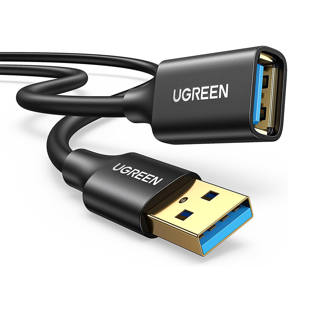 UGREEN (5m) 5GBPS USB 3.0 High-Speed Data Sync Extension Cable with Male-to-Female Gold-Plated Connectors for TVs, Laptop & Desktop Computers | US129