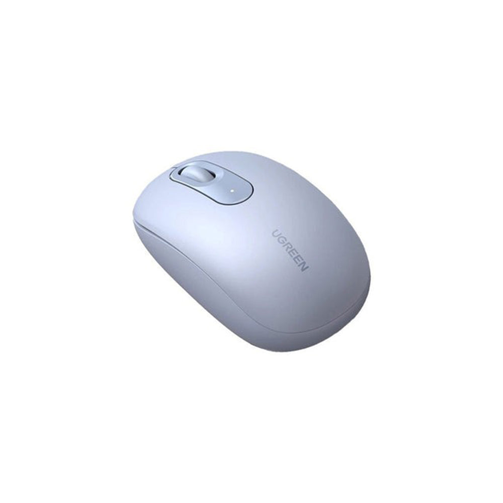 UGREEN MU105 2.4GHz Portable Silent Wireless Mouse, Up to 2400 DPI Setting, 10M Operating Distance, 3-Button Function for Windows 7/8.1/10/11, macOS, Linux, Android, HarmonyOS, iPadOS - Colors Available