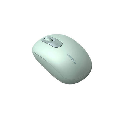 [CLEARANCE] UGREEN MU105 2.4GHz Portable Silent Wireless Mouse, Up to 2400 DPI Setting, 10M Operating Distance, 3-Button Function for Windows 7/8.1/10/11, macOS, Linux, Android, HarmonyOS, iPadOS - Celadon Green