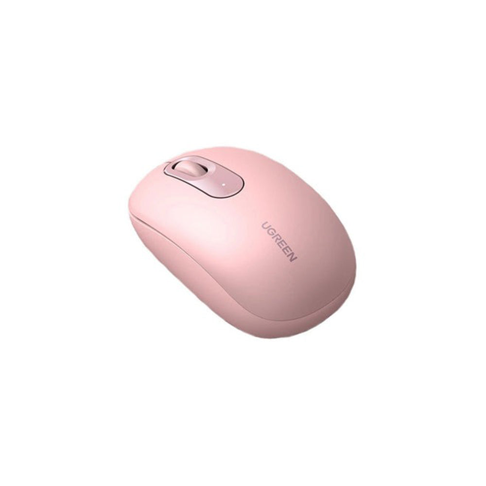 UGREEN MU105 2.4GHz Portable Silent Wireless Mouse, Up to 2400 DPI Setting, 10M Operating Distance, 3-Button Function for Windows 7/8.1/10/11, macOS, Linux, Android, HarmonyOS, iPadOS - Colors Available