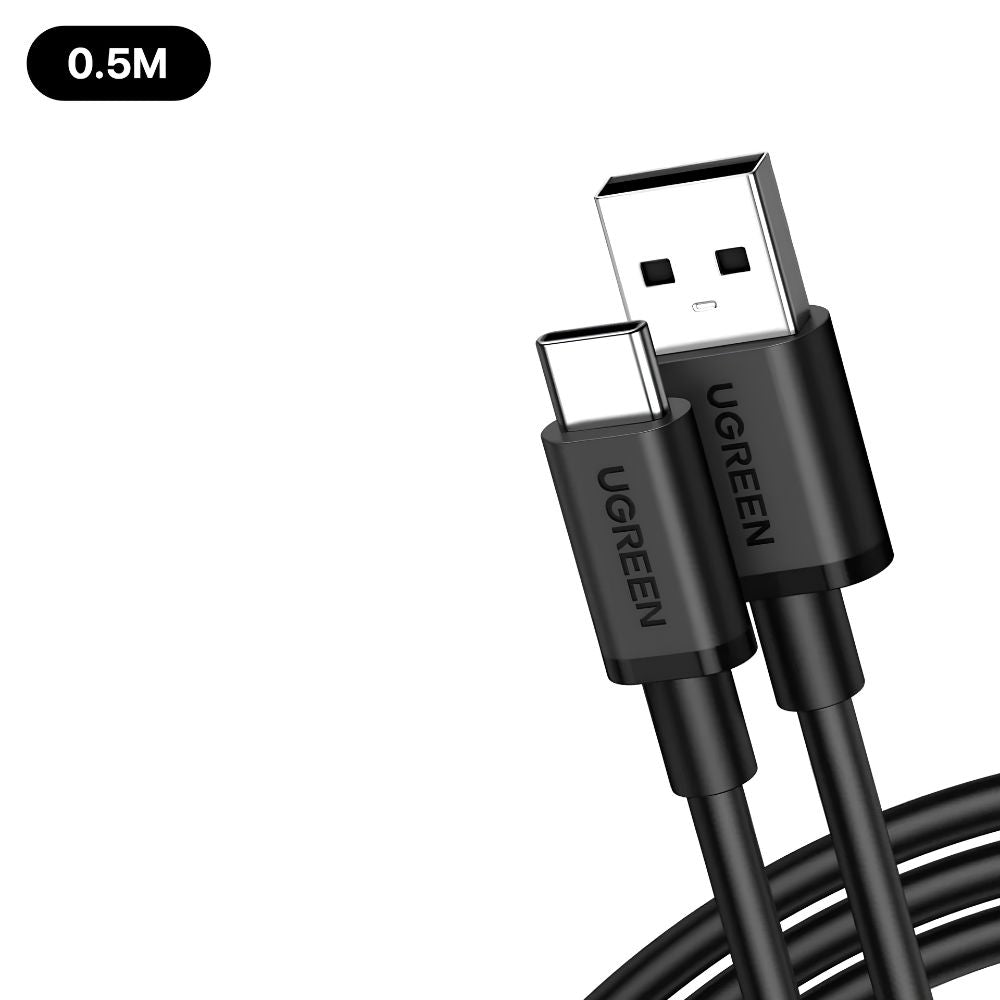 UGREEN USB-A to USB-C Fast Charging Cable 0.5M