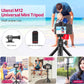 Ulanzi M12 Tripod Selfie Stick with 360 / 120 Degree Pan Tilt Ball Head with Extendable 12.5" Max Height, Max 500g Load Capacity for GoPro Action Cameras and Smartphones