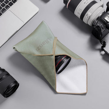 Ulanzi CM009 Micro Fine Camera Protective Wrap (45x4cm / 35x35cm) Ultra-fine Fabric for Professional Cleaning Suitable for Camera Body, Computer Shell, Smartphones