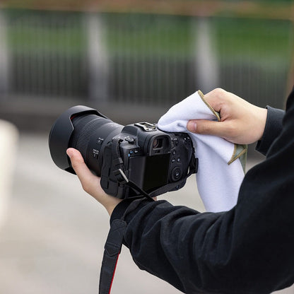 Ulanzi CM009 Micro Fine Camera Protective Wrap (45x4cm / 35x35cm) Ultra-fine Fabric for Professional Cleaning Suitable for Camera Body, Computer Shell, Smartphones