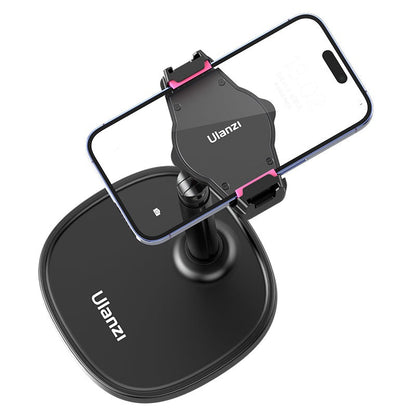 [CLEARANCE] Ulanzi SK-06 Mobile Phone Clip with Cooler Radiator Extendable Holder Stand with 30.5cm Maximum Height, 5-Layer Cooling Devices, Dual Micro-Channel Heat Dissipation, 360 Degree Adjustable Ball Head, Multi-Directional Rotation