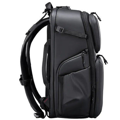 Ulanzi BP10 Hardshell 35L Camera Backpack with Anti-theft Buckle, Concealed Pocket for Apple AirTag, Tripod Holder, Dual Quick Side Access, Laptop Compartment, Large Capacity Storage Bag for Sony Fujifilm Canon Nikon Lens Speedlite Battery