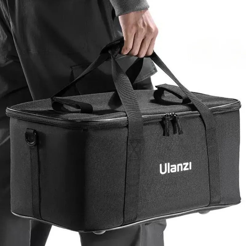 Ulanzi OM-01 Carry On Shoulder Bag with Padded Dividers for Studio Lights and Other Accessories | B014