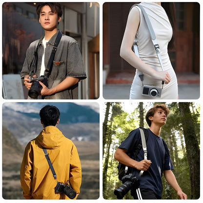 Ulanzi CSS1 U-Snap Camera Strap 3.8cm Wide, Quick-Release, 108-140cm, 60kg Load for DSLR & MILC