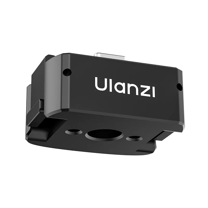 Ulanzi PK-11 ARRI + 1/4" Mount Adapter for DJI Osmo Pocket 3 Camera - Expansion Base Plate with USB Type C Interface | C043