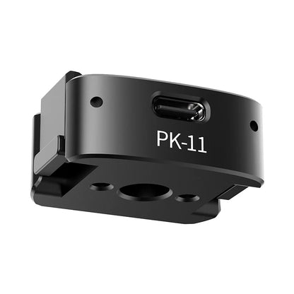 Ulanzi PK-11 ARRI + 1/4" Mount Adapter and Wide-Angle Lens for DJI Osmo Pocket 3 Camera - Expansion Base Plate with USB Type C Interface | C043, C05