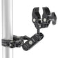 Ulanzi CO17 Super Clamp with 360° Dual Mini Ball Head Magic Arm, 12-58mm Clamping Surface, 1/4"-20 ARRI Adapter, 3.5kg Max. Load Capacity for Smartphone Clip, Fill Light, Compact, DSLR, SLR, Mirrorless, Panoramic, Action Cameras | C046GBB1