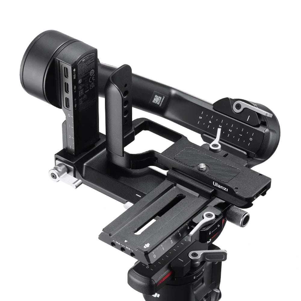 Ulanzi CA26 Formfitting Aluminum L-Bracket for Sony ZV-E1 Vlogging Camera with Arca-Swiss Quick Release Stabilizer Rail, Cold Shoe, 1/4" & 3/8" Mounting Holes | C050GBB1