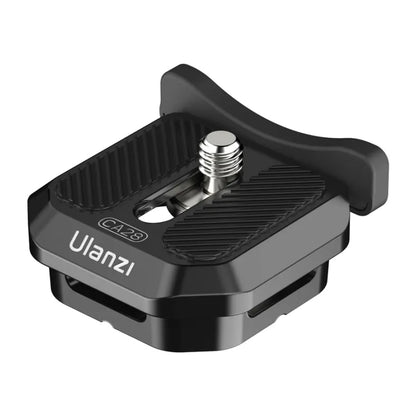 [CLEARANCE] Ulanzi CA28 Anti-Deflection Claw Quick Release Plate Mount Adapter with Silicone Edge Guard for Tripod, Monopod, DSLR, SLR, Mirrorless Cameras | C054GBB1