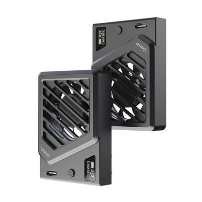 Ulanzi CA25 Camera High-Speed Cooling Fan with Spring Type Design, Built-In Battery, USB Type C Output for Sony, Canon, Nikon, Fujifilm DSLR, SLR, Mirrorless Camera