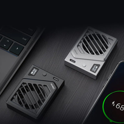 Ulanzi CA25 Camera High-Speed Cooling Fan with Spring Type Design, Built-In Battery, USB Type C Output for Sony, Canon, Nikon, Fujifilm DSLR, SLR, Mirrorless Camera