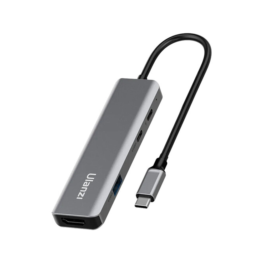 Ulanzi C060 USB-C Multifunctional Capture Card with 1920x1080 60hz HDMI Video, 3.0 USB-A Port, 100W USB-C Port for Live Streaming, Gaming, Display Monitor, Laptop