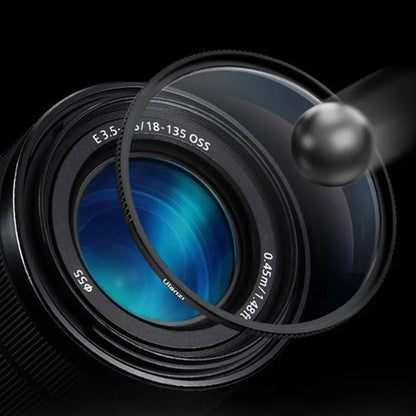 [CLEARANCE] Ulanzi UV01 Protective UV Lens Filter with 5.5mm Ultra-Slim Rim, Shatterproof, Crystal Clear, Low Reflection for Camera and Photography