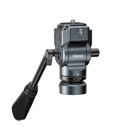 [CLEARANCE] Ulanzi EH12 Falcam F38 Type Quick Release Video Tripod Head with 1/4"-20 & 3/8"-16 Mounting Screw, 37.5mm Bowl Base, 360° Pan / -90° to +55° Tilt, Pan Handle - Camera Accessories | E004GBA1