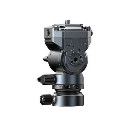 [CLEARANCE] Ulanzi EH12 Falcam F38 Type Quick Release Video Tripod Head with 1/4"-20 & 3/8"-16 Mounting Screw, 37.5mm Bowl Base, 360° Pan / -90° to +55° Tilt, Pan Handle - Camera Accessories | E004GBA1