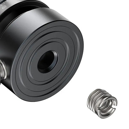 [CLEARANCE] Ulanzi EH12 Falcam F38 Type Quick Release Video Tripod Head with 1/4"-20 & 3/8"-16 Mounting Screw, 37.5mm Bowl Base, 360° Pan / -90° to +55° Tilt, Pan Handle - Camera Accessories | E004GBA1