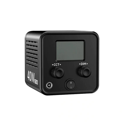 [CLEARANCE] Ulanzi LT028 Portable 40W Bi-Color LED Video Photography Light with 2500K-6500K Adjustable Temperature, 3400mAh Battery Capacity, Stabilizer, Camera, MT-05 Mini Tripod Handheld Mounting Modes | L032GBB1