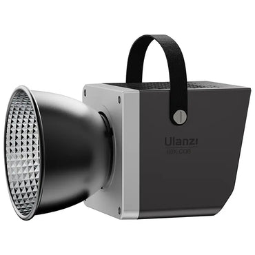 Ulanzi LT005 L60B COB-On 60W Bi-Color Video Light with 2700-6500K CCT Color Temperature, OLED Display, Mini Bowens Mount and 12 Light Effects for Studio, Photo and Video | L057GBA1