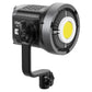 Ulanzi VL-200Bi 200W / VL-120Bi 120W Bi-Color LED Video Light 2700K-6500K CCT CRI 95+ with V-Mount Battery Plate, Bowens Accessory Mount, LCD Display, Built-In Dimming Control Knob, and 360° Rotate L-Stand for Studio Lighting Equipment