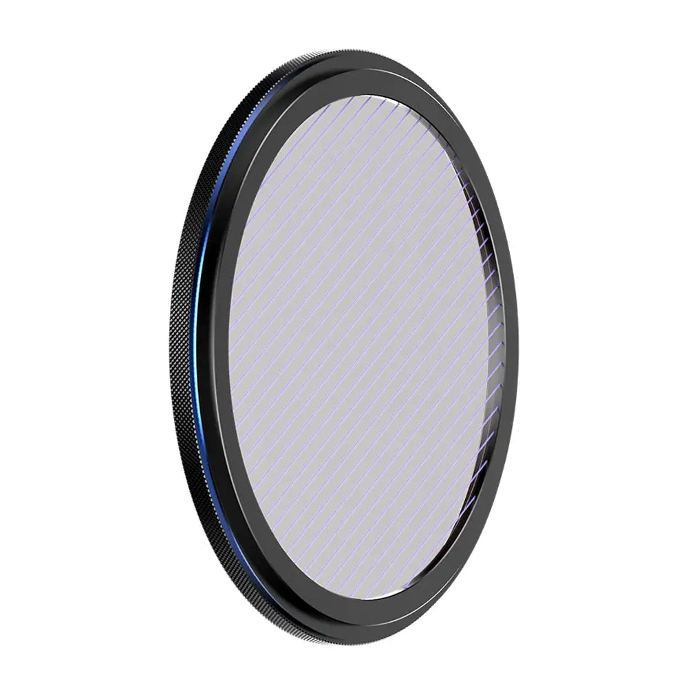 Ulanzi HP-013 MagFilter 52mm Magnetic Smartphone Filters and Ring Adapter for iPhone MagSafe & Android Phone, Selection of 5-Stop Variable ND Neutral Density, CPL Circular Polarizer, 1/4 Black Soft Focus, Four Line Star, Blue Silky Filters