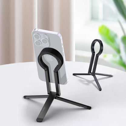Ulanzi MA29 MagSafe Magnetic Phone Stand for iPhone 15 / 14 / 13 / 12 Mini Plus Pro Max and  Android with MagSafe Compatible Phone Case | M029GBB1
