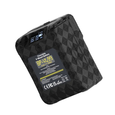 Ulanzi BP-VL99 26000mAh Portable V-Mount Battery with 65W Max PD Fast Charging, D-Tap and USB Type-C Ports, USB-A and AC Outputs with OLED Display and 8 Built-In Protection Mechanisms | P004CND1