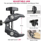 Ulanzi R094 Super Clamp with 360° Dual Mini Ball Head Arm, 0.5 to 2.4" Clamping Capacity, 1/4"-20 & 3/8"-16 Mounting Screws for Phone Clip, GoPro Mount, DSLR, SLR, Mirrorless, Action Camera | 2638