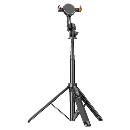 Ulanzi SK-05 Magnetic Phone Selfie Stick Tripod Kit with Bluetooth Remote Control, 360° Rotating Phone Clamp, 42cm to 160cm Retractable Length for Android, Samsung Galaxy. Huawei, iPhone Smartphones | T013GBB1