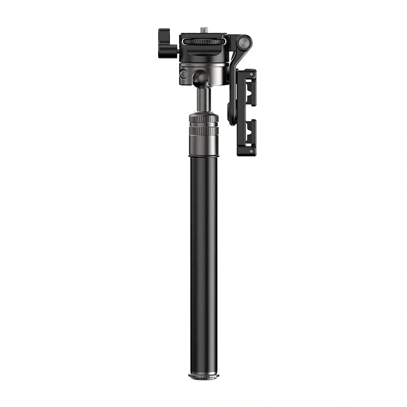 Ulanzi MT-63 Portable Camera Tripod Monopod with 360° Panoramic Head, Built-In Phone Clip, Horizontal, Vertical, and Center Shaft Inverted Shooting Mode, 26cm to 150cm Adjustable Height for Smartphone, DSLR, SLR, Mirrorless | T028GBB1