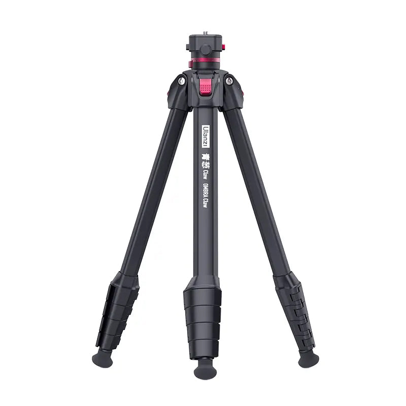 Ulanzi OMBRA TT07 5-Section Lightweight Travel Tripod with Built-In 360 Degree Ballhead with CLAW Quick Release Plate, Phone Clip, 8Kg Max Load Capacity, 1.5M Max Height for Camera Photo and Video | T031GBB1