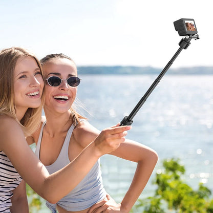 Ulanzi MT-74 Go-Quick II 2-in-1 Magnetic Quick Release Action Camera Extension Tripod & Monopod  with for GoPro, Insta360, DJI Cameras