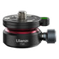 Ulanzi TT37 Mini Levelling Base for Tripod / Monopod Head Aluminum Alloy with Bubble Level, Max 5kg Load Capacity, 3/8"-16 Top and Bottom Thread Mounts, Anti Slip and Upgraded Locking System Design for Photography Videography